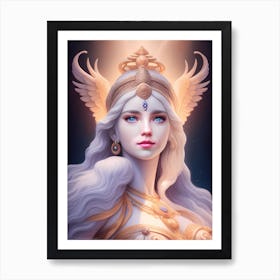 Beautiful Goddess #9 Art Print