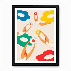 Flowers Art Print