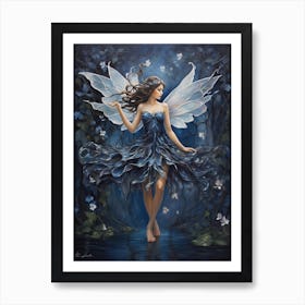 Blue Fairy Art Print