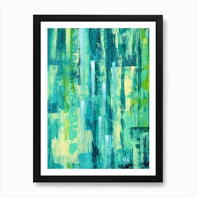 Electric Energy Ascends Art Print