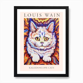 Louis Wain, Kaleidoscope Cats Poster 5 Art Print