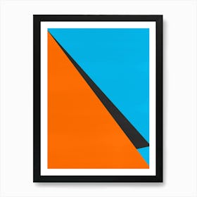 Geometric colorful planes 4 Art Print