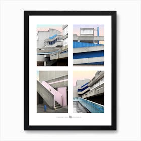 Thamesmead Collection Art Print