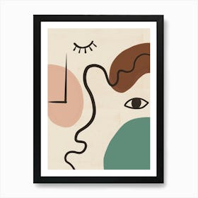 Portrait Of A Woman 14 Art Print