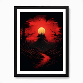 Dark Forest Art Print