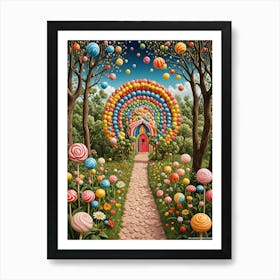 Lollipops Art Print