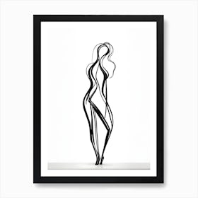 Sexy Woman 1 Art Print