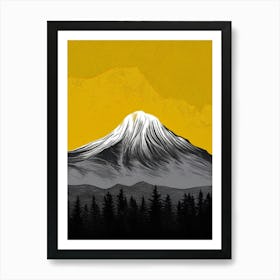 Mt Fuji 1 Art Print