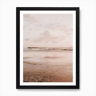 Brown Beach Art Print