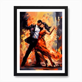 Tango Abstracts By Csaba Fikker 12 Art Print