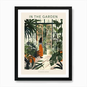 In The Garden Poster Stourhead Gardens United Kingdom 2 Art Print