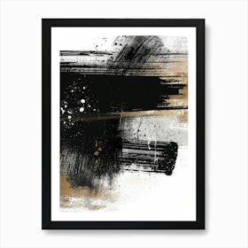 Abstract Brush Strokes 20 Art Print