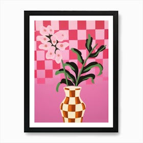 Snapdragons Flower Vase 6 Art Print