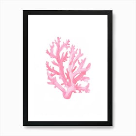 Coral Reef Coastal Beach House Art Print