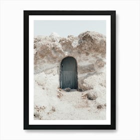 Hidden Retreat, Milos Art Print