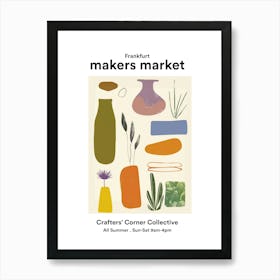 Frankfurt Crafters Corner Collective Art Print