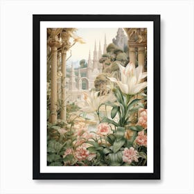 Lily Victorian Style 2 Art Print