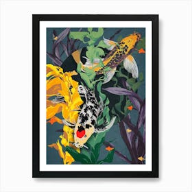 Koi Fish Art Print