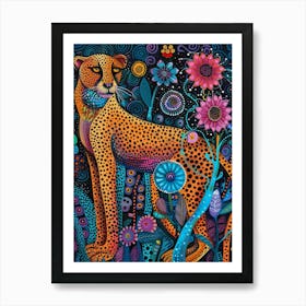 Cheetah 79 Art Print