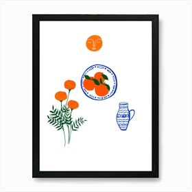 Summer essentials 1 1 Art Print