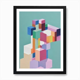 Abstract Tower Art Print
