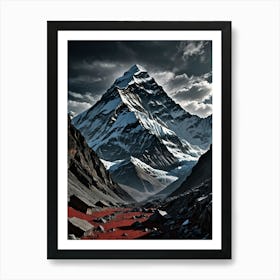 Nepal Mountain Everest: The Crown of the Himalayas Art Print