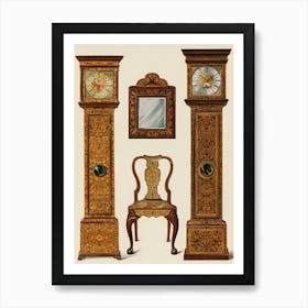 Victorian Furniture Art Print