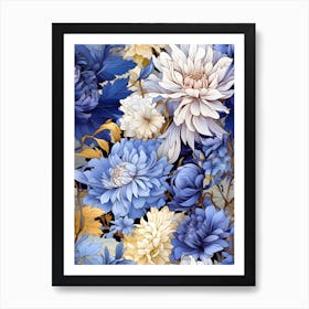 Floral Tile 4 Art Print