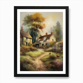 Country Cottage.4 Art Print