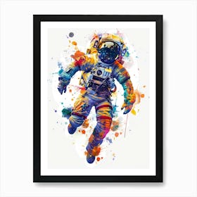 Astronaut Canvas Print 15 Art Print