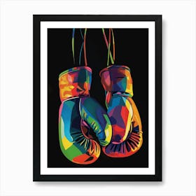 Boxing Gloves 1 Art Print