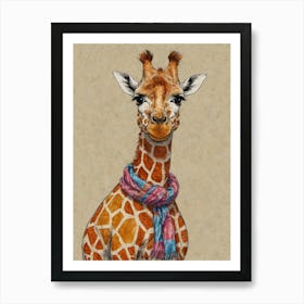 Giraffe 113 Art Print