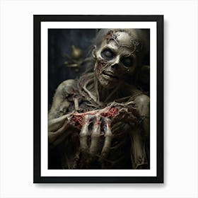 Skeleton 2 Art Print