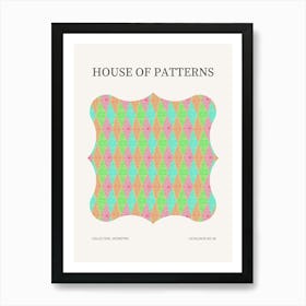 Geometric Pattern Poster 8 Art Print