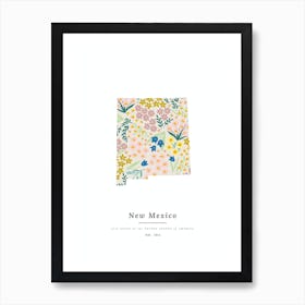 New Mexico | Wildflower Mix Poster