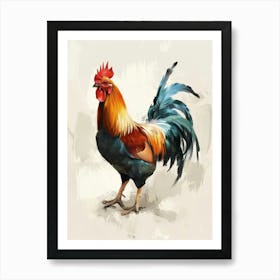 Rooster 6 Art Print