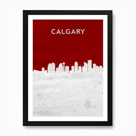 Calgary Canada Art Print