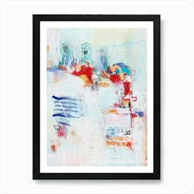 Colorful Modern Abstract 2 Art Print