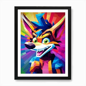 Crash Bandicoot 4 Art Print