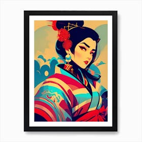 Geisha 96 Art Print