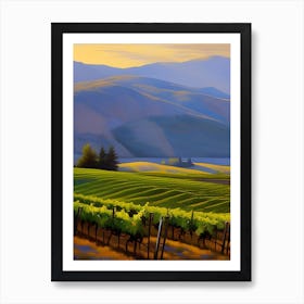 Columbia Basin Vineyard Art Print
