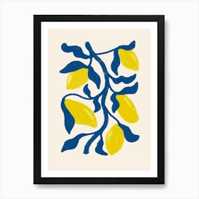 Lemons Art Print