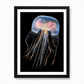 Comb Jelly Realistic 2 Art Print