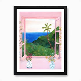 View From The Window Art Print