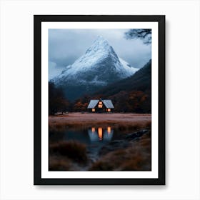 House In The Mountains Art Print