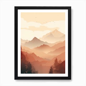 Mountain Landscape 5 Art Print