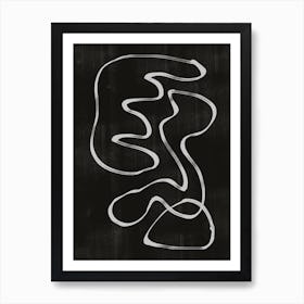 'Spiral Lines' Art Print