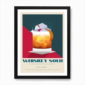 The Whiskey Sour Art Print