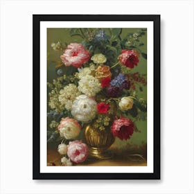 Queen Anne’S Lace Painting 2 Flower Poster