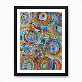 Abstract Painting 798 Art Print